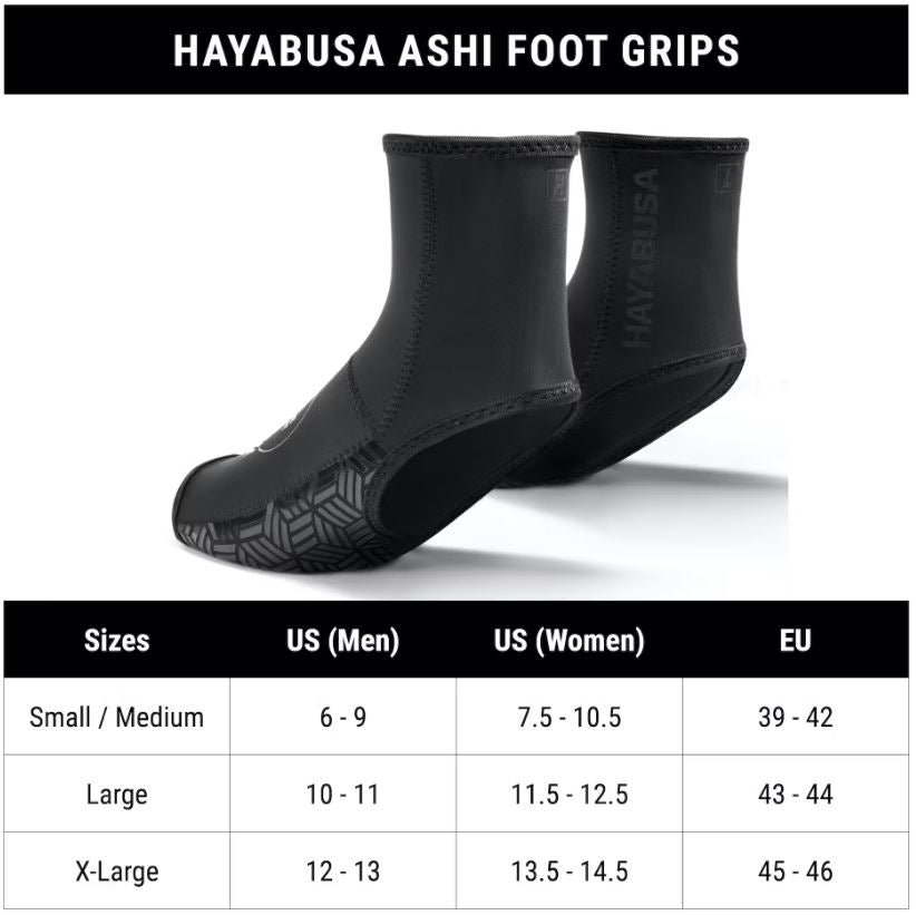 Foot Grips Ashi Hayabusa (Negro) (Disponible en Costa Rica)
