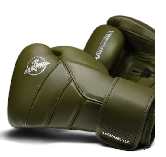 Guantes de Box Hayabusa T3 Kanpeki (Cuero) (Verde Oliva) (Disponible por Encargo)
