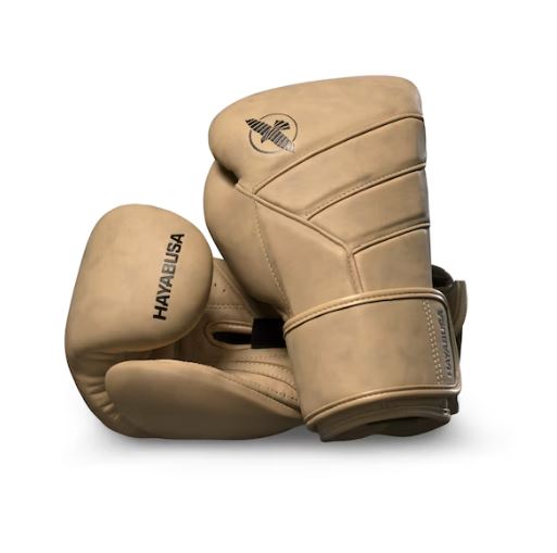 Guantes de Box Hayabusa T3 de Cuero de Lujo (Crema) (Disponible por Encargo)