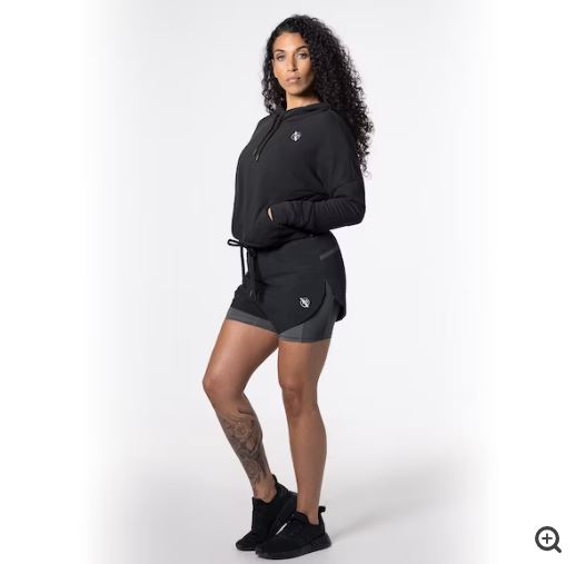 Sudadera de Mujer Hayabusa Cozy Fleece (Negro) (Disponible por Encargo)
