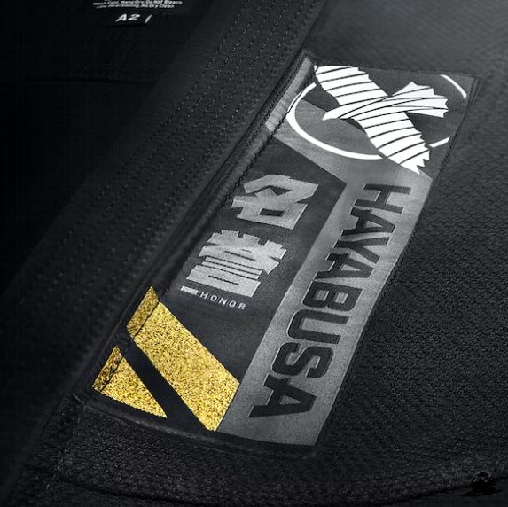 Uniforme de Jiujitsu Brasileño Liviano Hayabusa Ascend (Negro) (Disponible por Encargo)