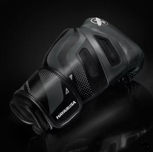 Guantes de Box Hayabusa T3D (Negro / Gris) (Disponible por Encargo)