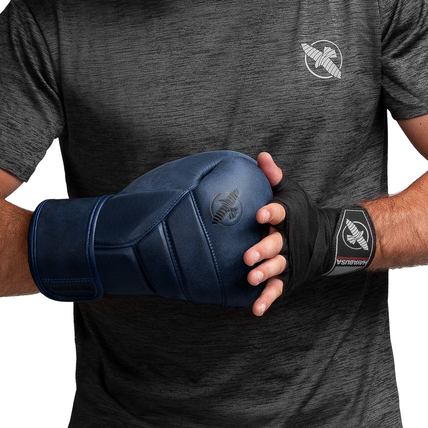 Guantes de Box Hayabusa T3 de Cuero de Lujo (Azul) (Disponible por Encargo)