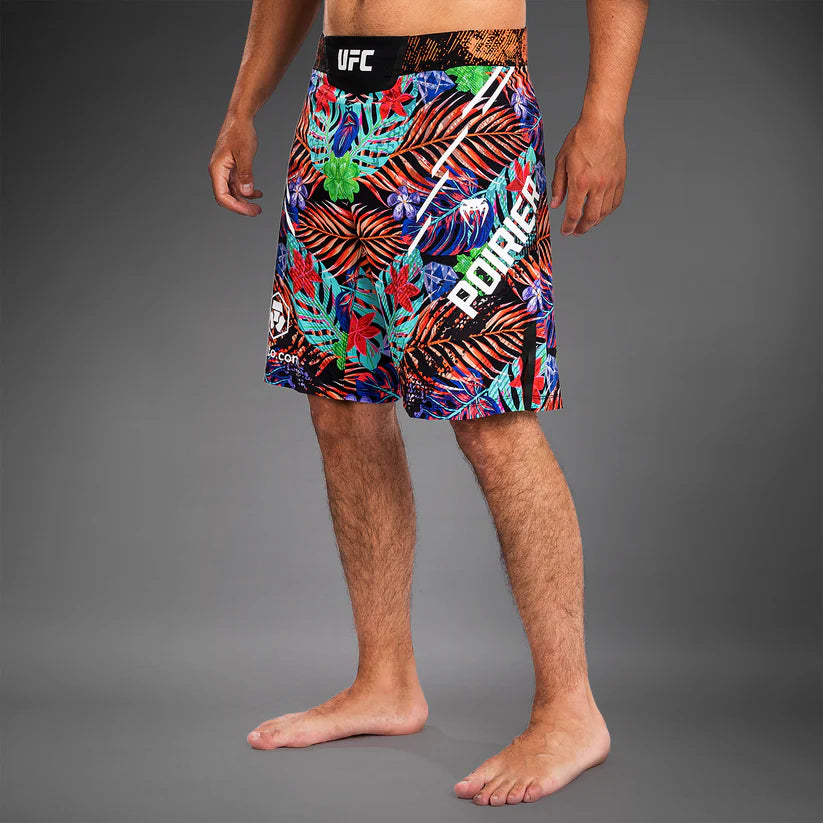 Fightshorts Venum UFC Unrivaled Dustin Poirier (Long Fit) (Azul) (Disponible por Encargo)