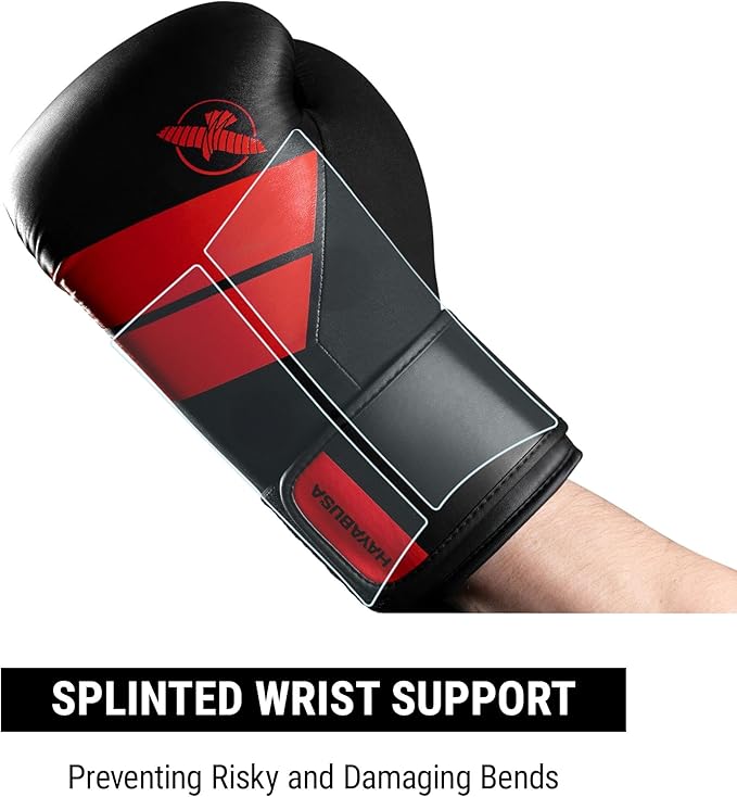 Guantes de Box Hayabusa S4 (Negro / Rojo) (Disponible por Encargo)