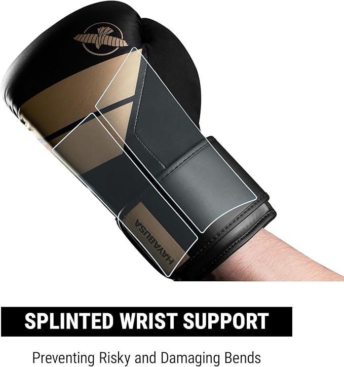 Guantes de Box Hayabusa S4 (Negro / Dorado) (Disponible en Costa Rica y por Encargo)