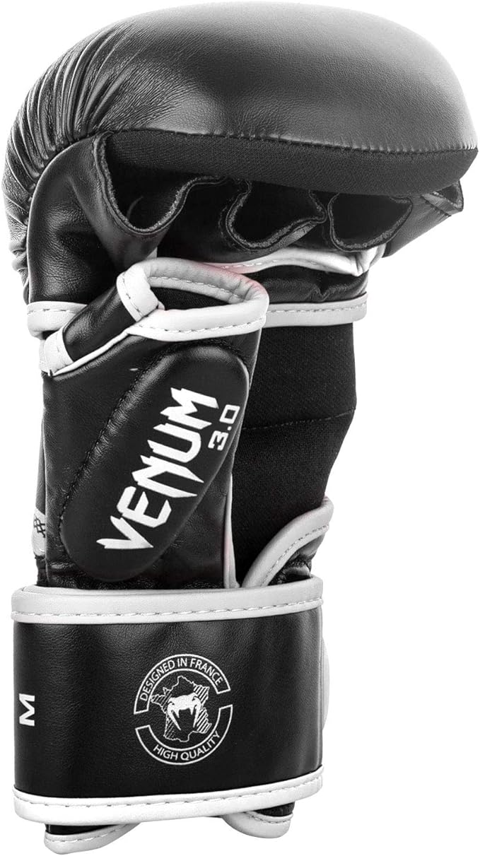 Guantes de MMA Venum Challenger 3.0 (Sparring) (Negro / Blanco) (Disponible en Costa Rica y por Encargo)