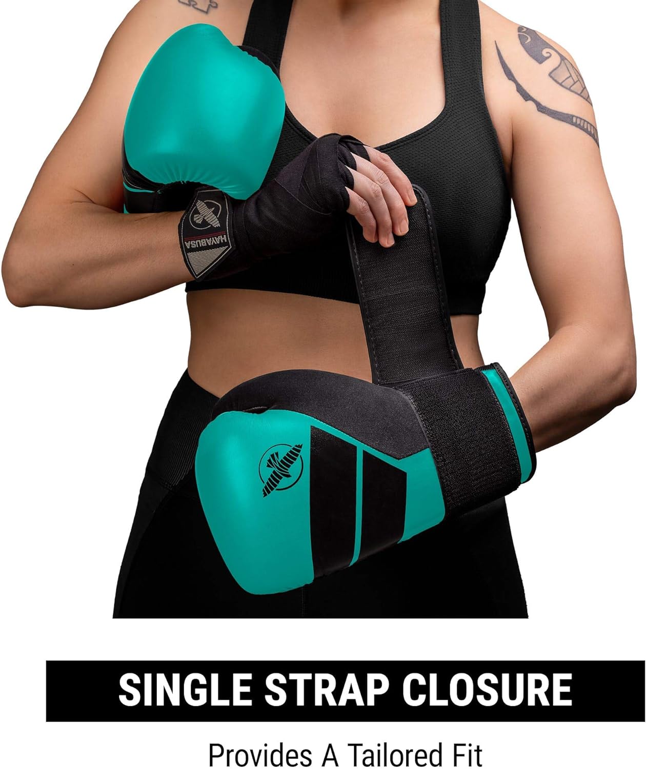 Guantes de Box Hayabusa S4 (Turquesa / Negro) (Disponible en Costa Rica y por Encargo)
