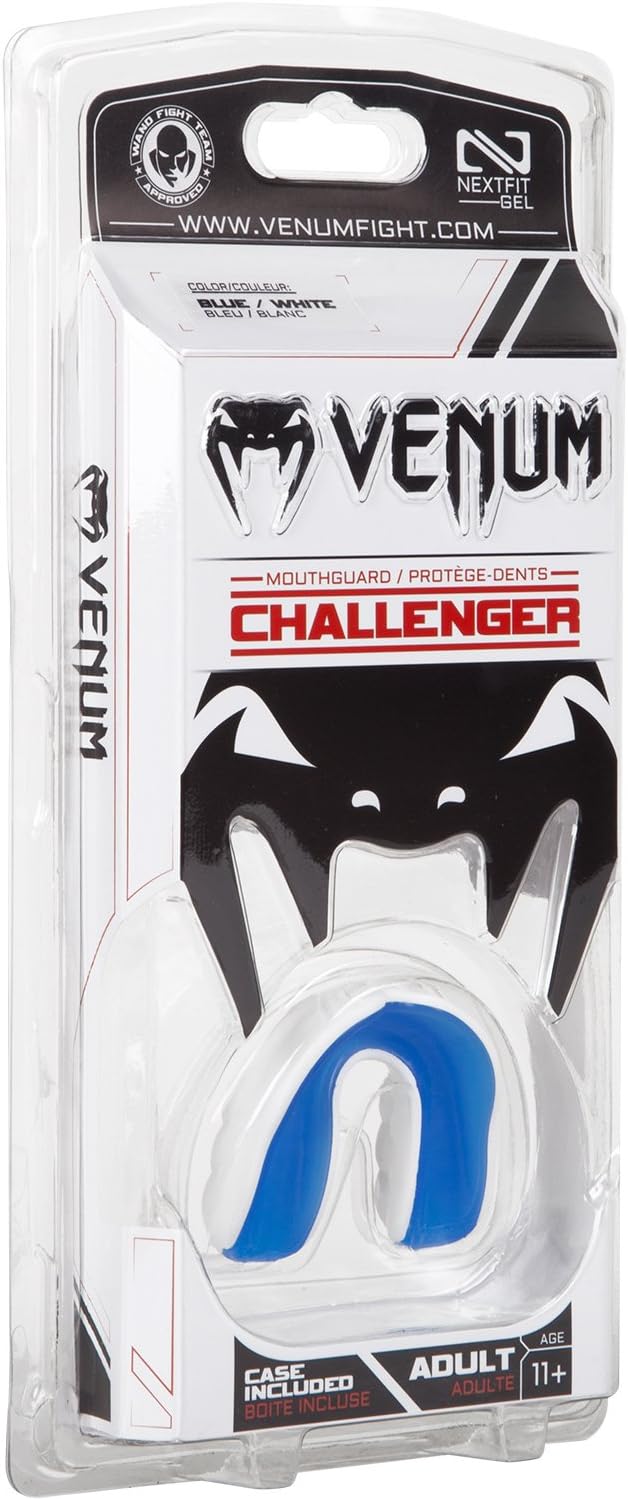 Bucal Venum Challenger (Blanco / Celeste) (Disponible en Costa Rica y por Encargo)