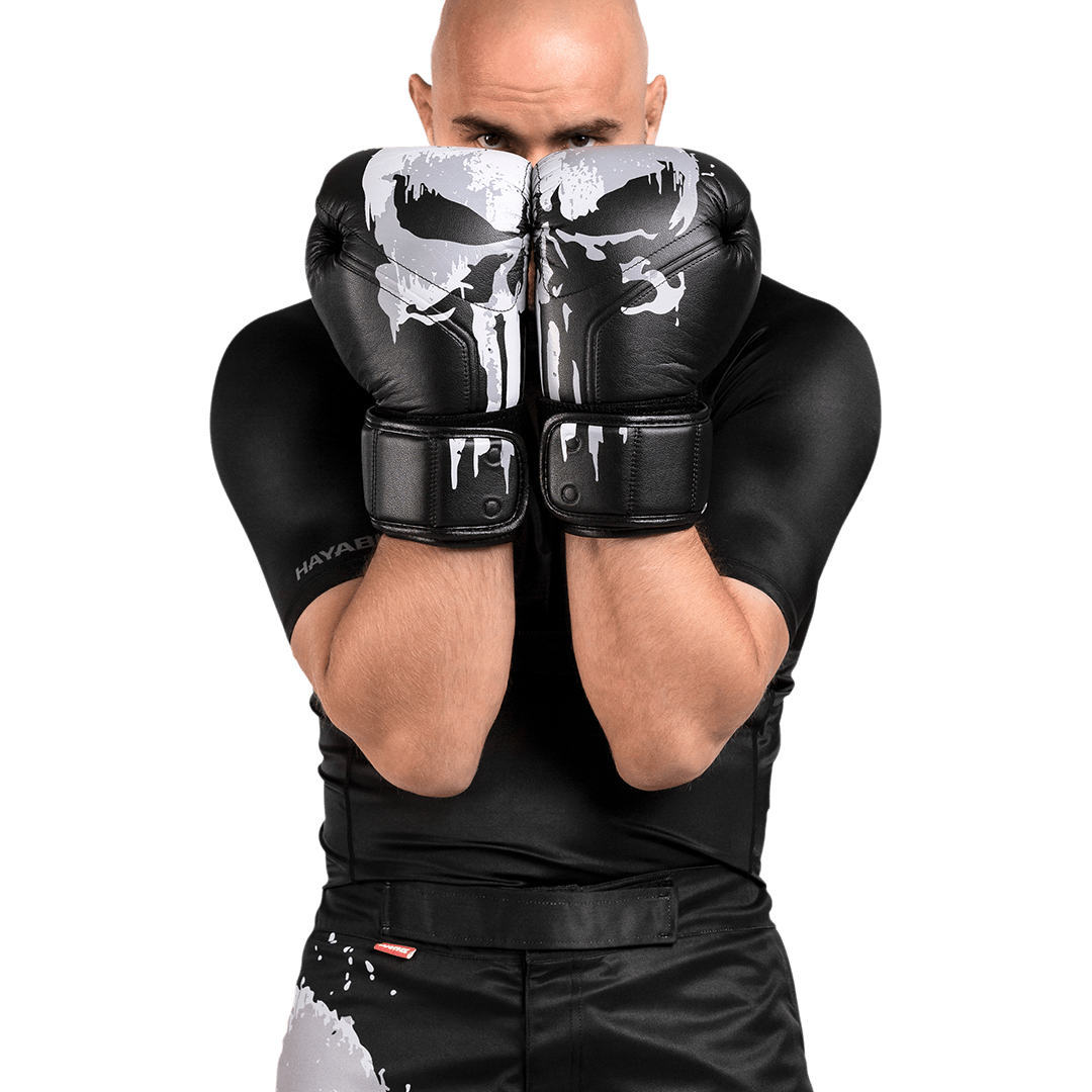 Guantes de Box Hayabusa T3 Edición Punisher (Marvel) (Disponible por Encargo)