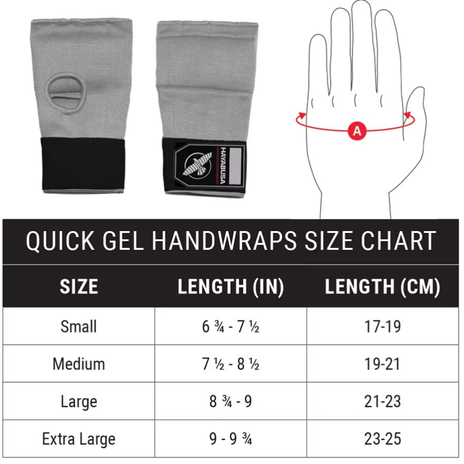 Vendas Quick Gel Hayabusa (Negro) (Disponible por Encargo)