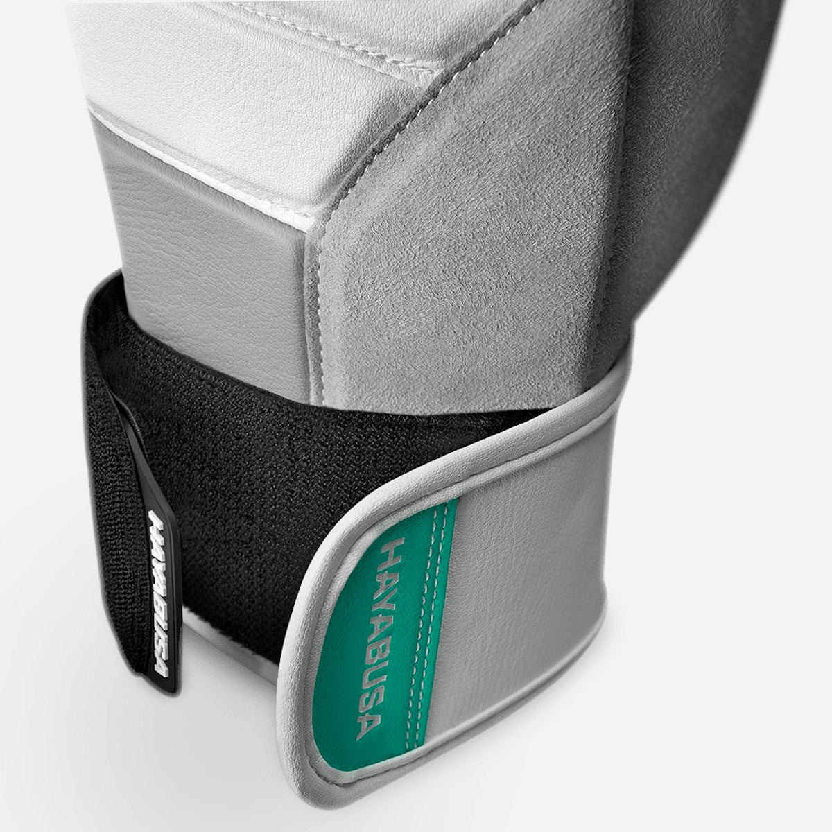 Guantes de Box Hayabusa T3 (Blanco / Turquesa) (Disponible por Encargo)