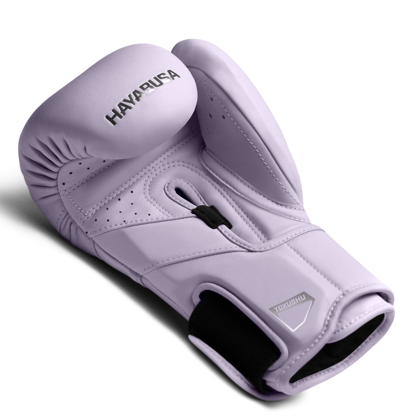 Guantes de Box Hayabusa T3 Kanpeki (Cuero) (Morado Pastel) (Disponible por Encargo)