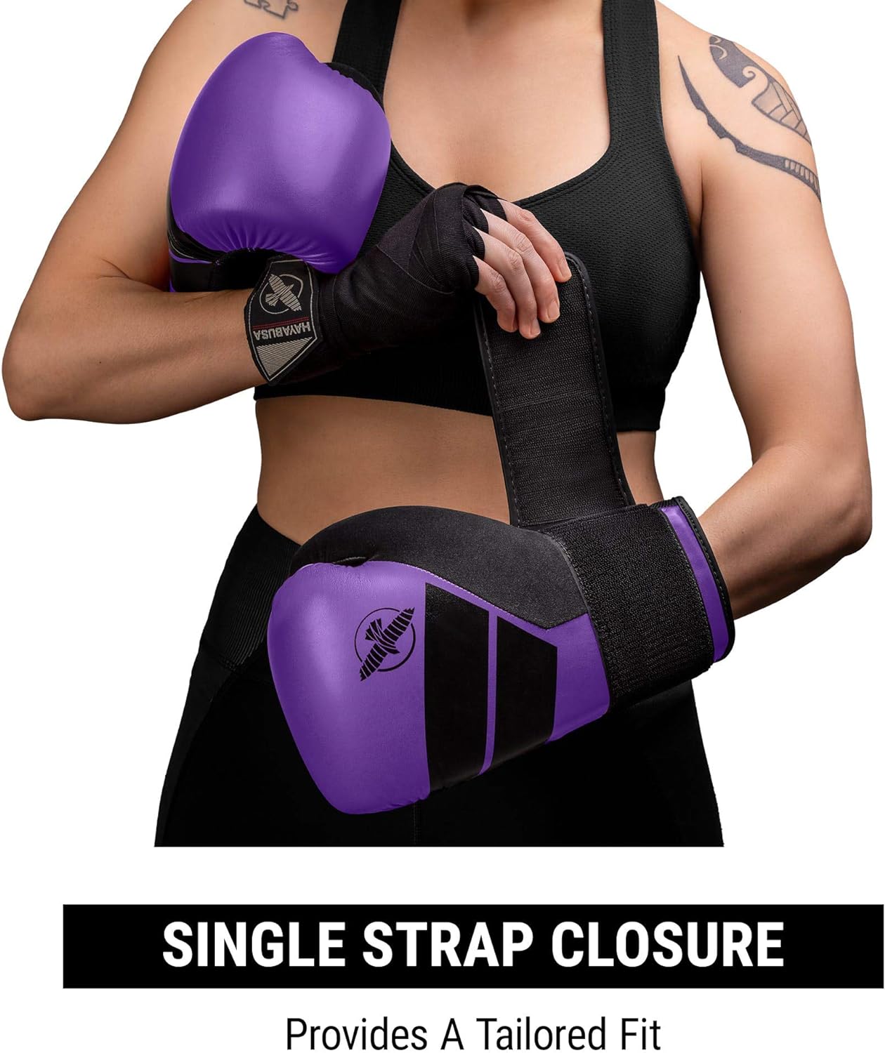 Guantes de Box Hayabusa S4 (Morado / Negro) (Disponible por Encargo)