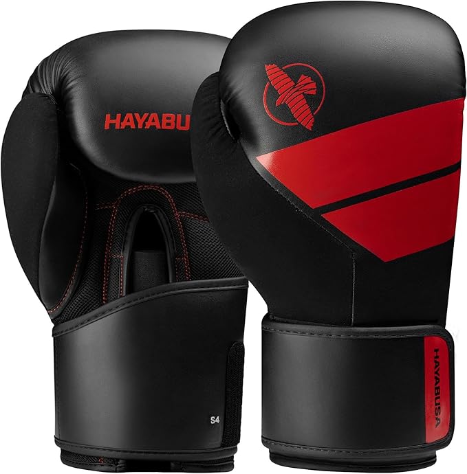 Guantes de Box Hayabusa S4 (Negro / Rojo) (Disponible por Encargo)