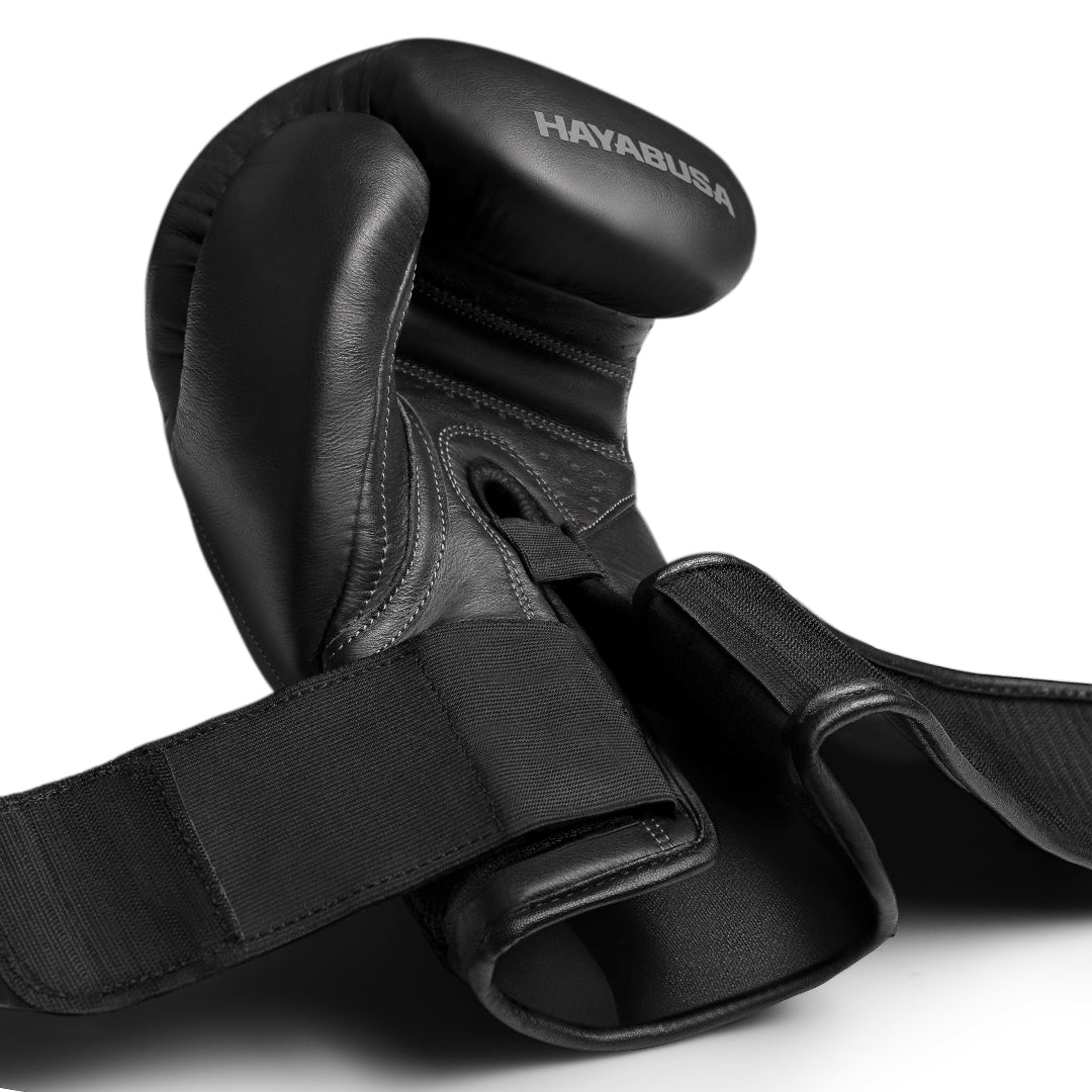 Guantes de Box Hayabusa T3 Kanpeki (Cuero) (Negro) (Disponible por Encargo)
