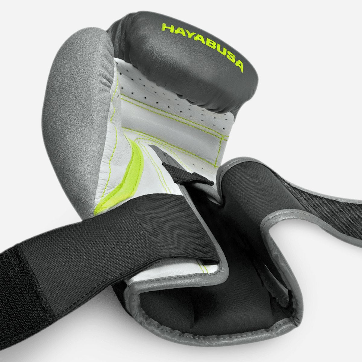 Guantes de Box Hayabusa T3 (Gris / Verde) (Disponible por Encargo)