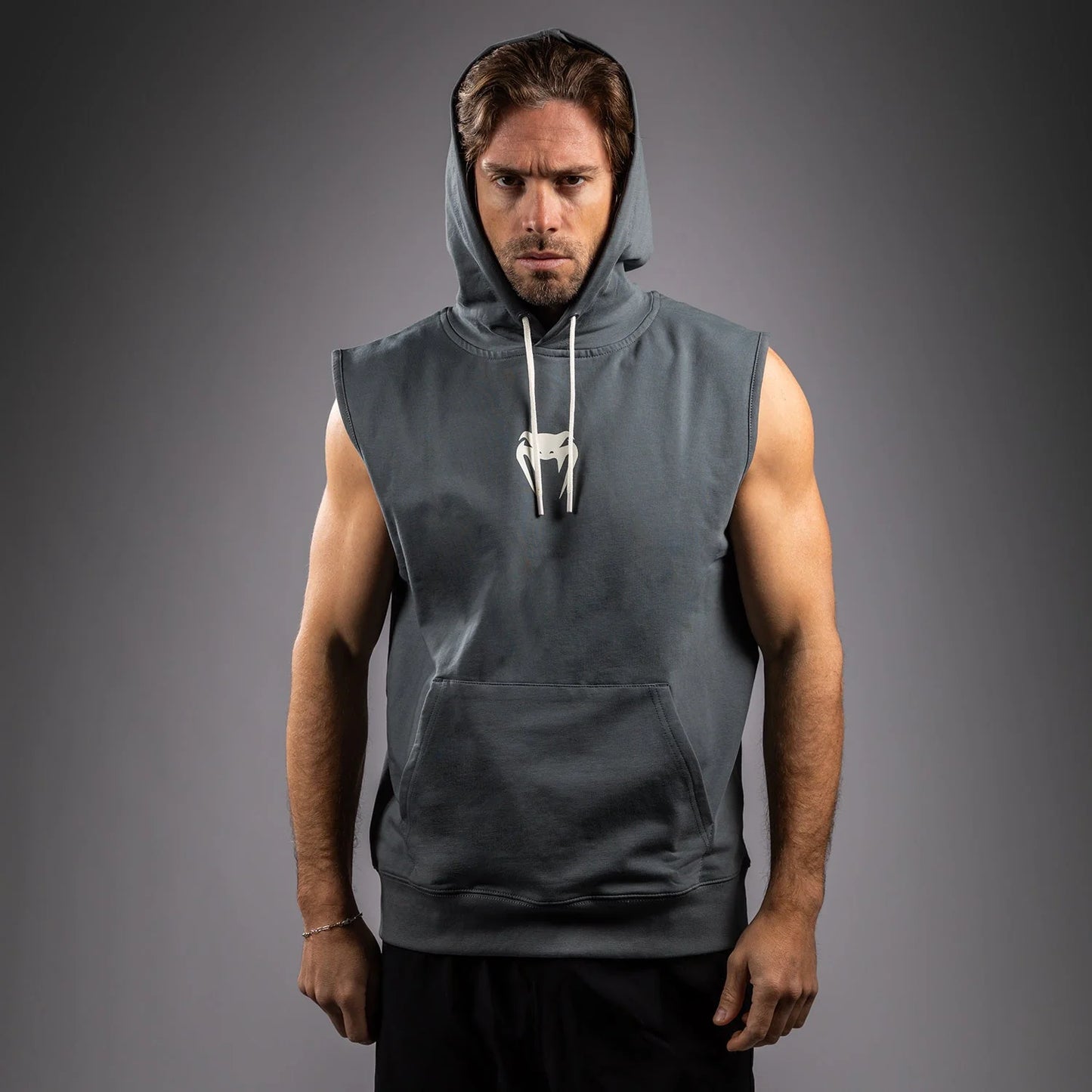 Sudadera sin Mangas para Hombre Venum Sparring (Gris) (Disponible en Costa Rica y por Encargo) (Copia)