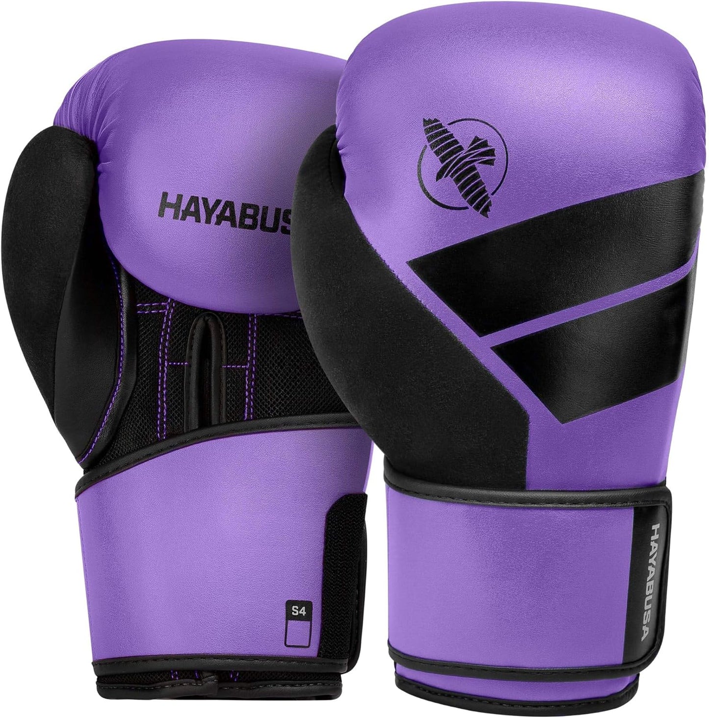 Guantes de Box Hayabusa S4 (Morado / Negro) (Disponible por Encargo)