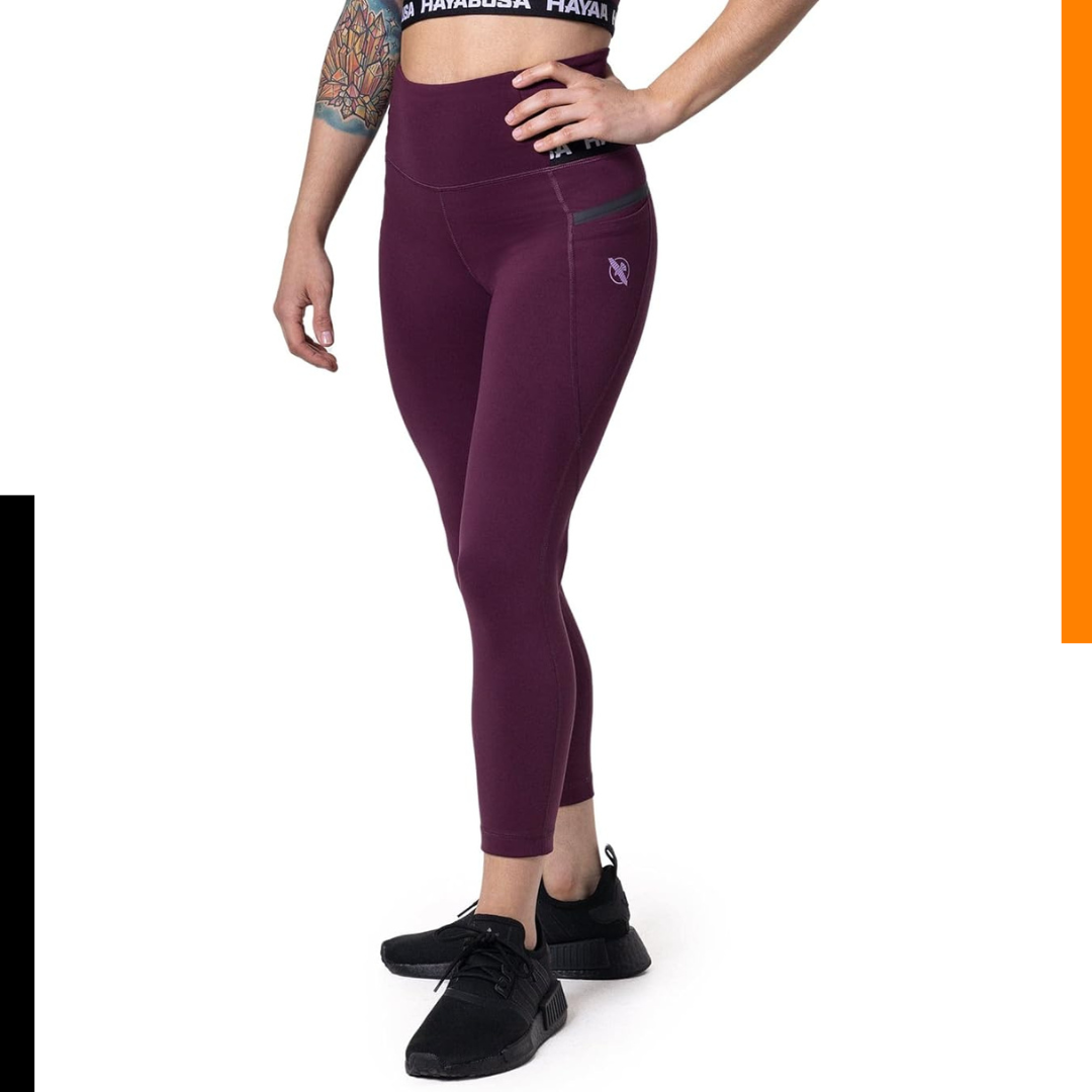 Leggings Hayabusa Rise 3/4 (Morado) (Disponible por Encargo)