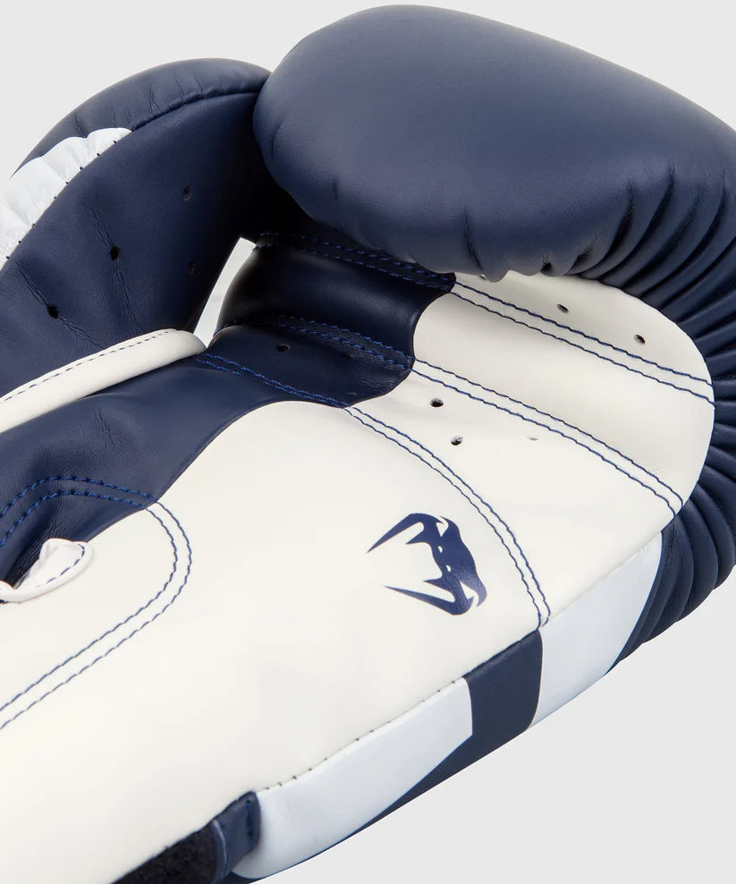 Guantes de Box Venum Elite (Azul / Blanco) (Disponible por Encargo)