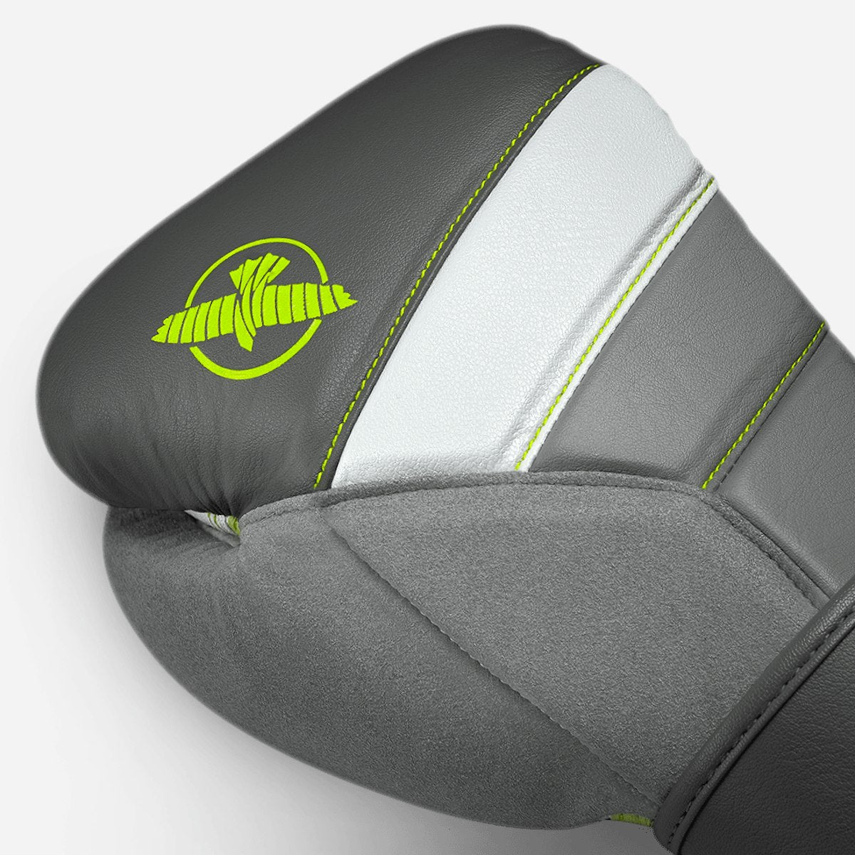Guantes de Box Hayabusa T3 (Gris / Verde) (Disponible por Encargo)