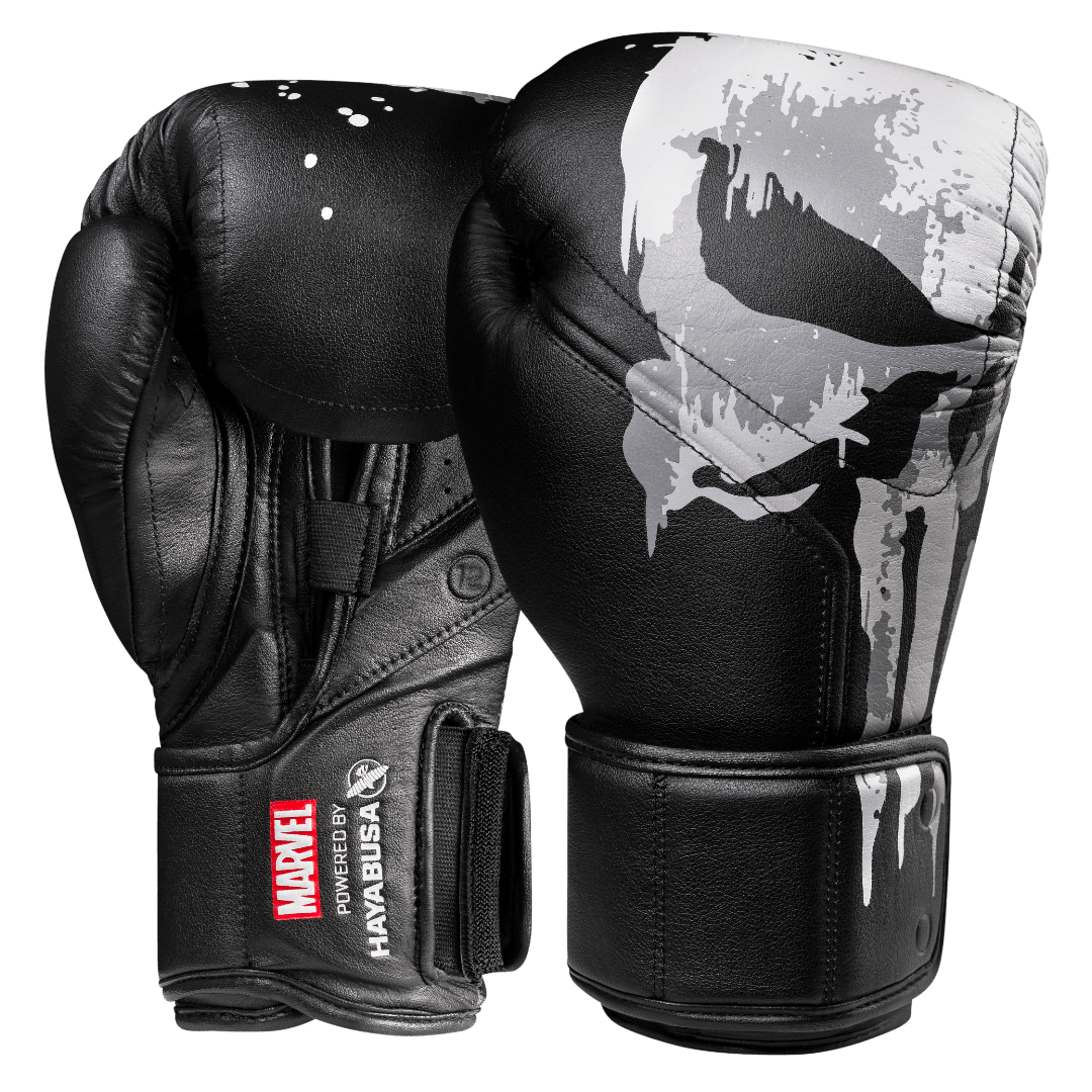 Guantes de Box Hayabusa T3 Edición Punisher (Marvel) (Disponible por Encargo)