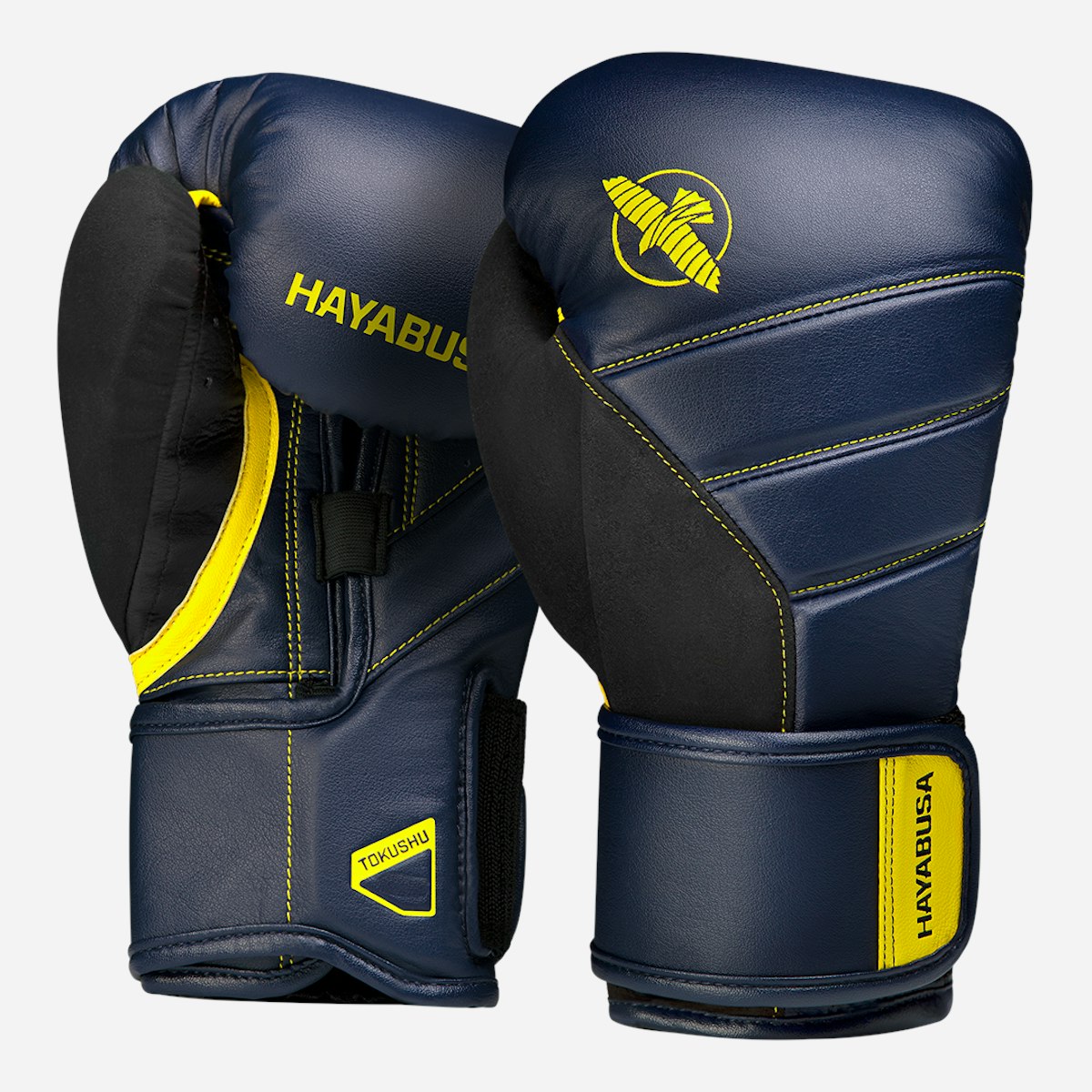 Guantes de Box Hayabusa T3 (Azul / Amarillo) (Disponible por Encargo)