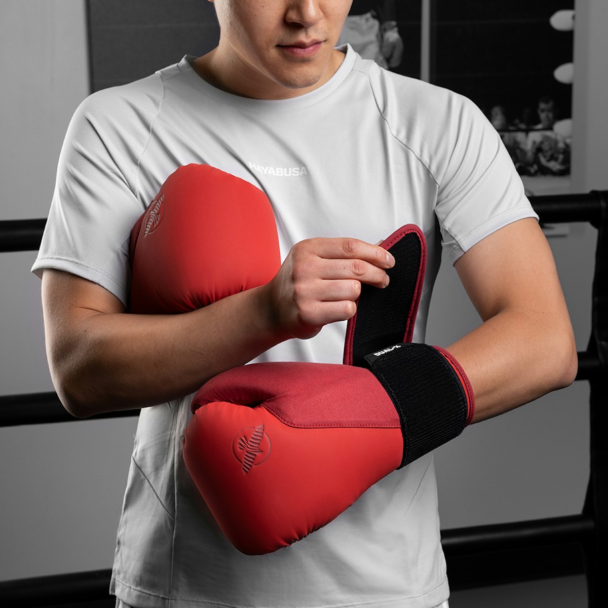 Guantes de Box Hayabusa T360 (Rojo) (Disponible por Encargo)