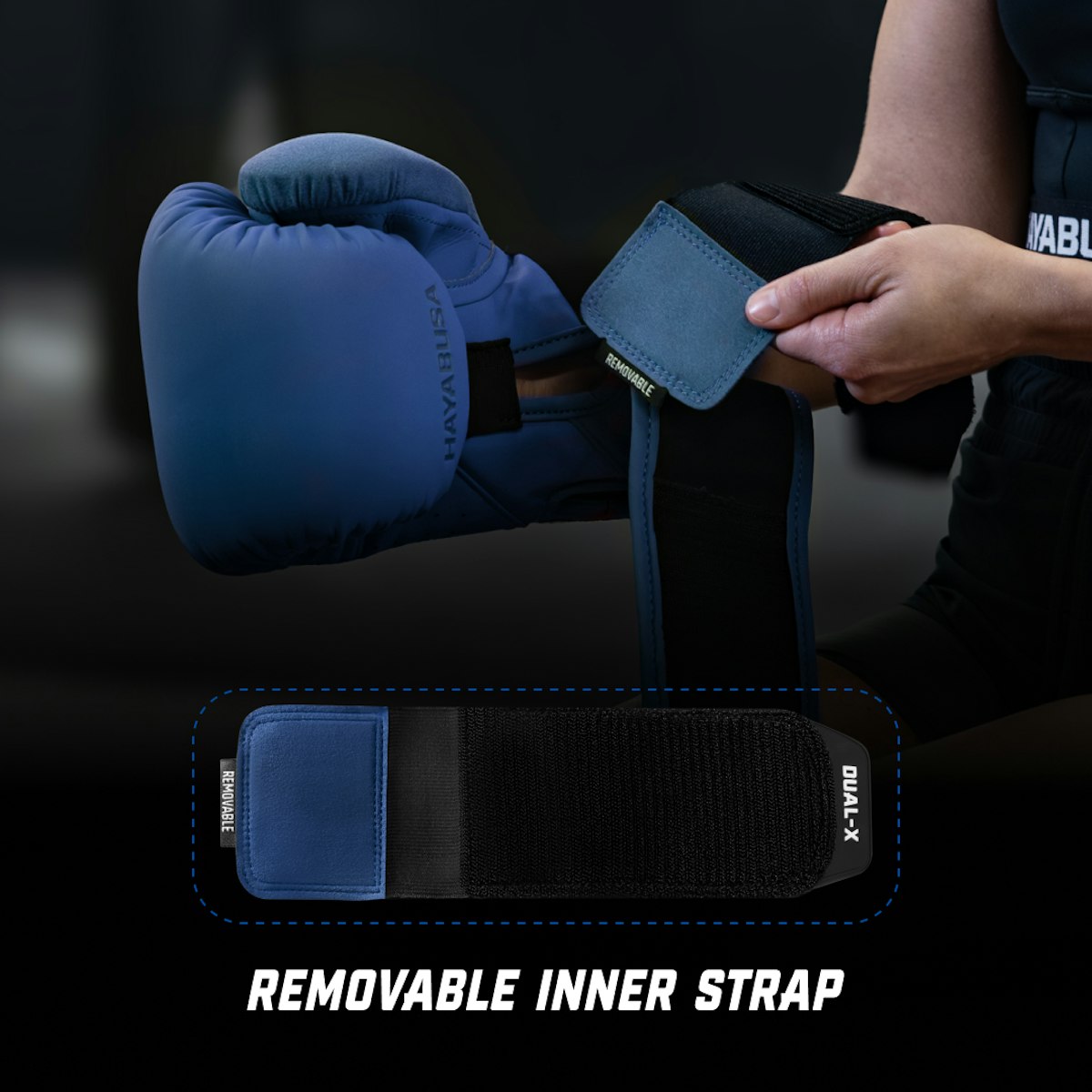 Guantes de Box Hayabusa T360 (Azul) (Disponible por Encargo)