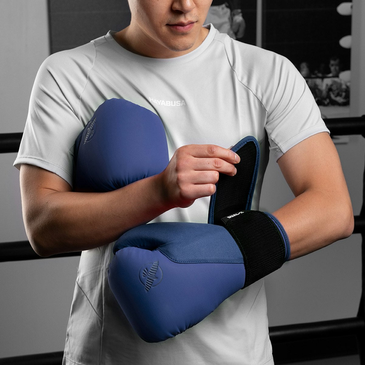 Guantes de Box Hayabusa T360 (Azul) (Disponible por Encargo)