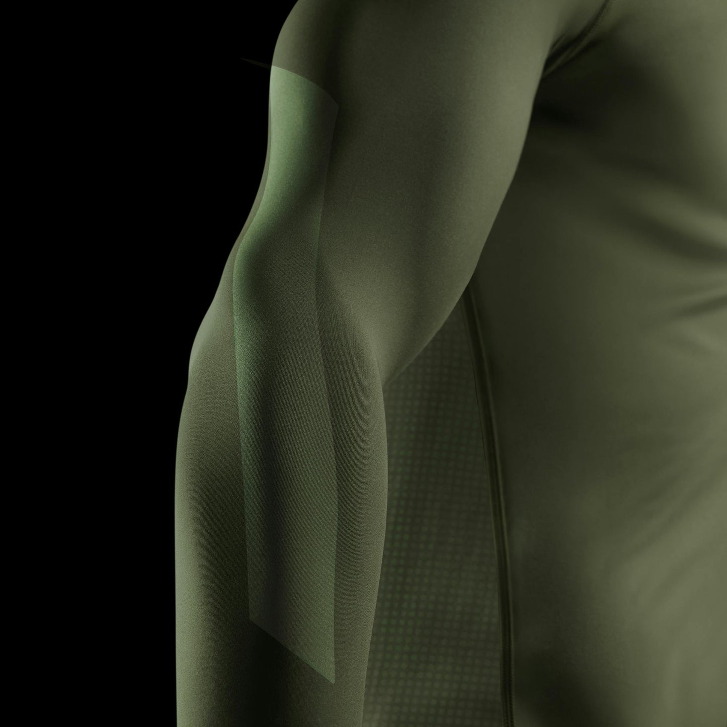 Rashguard Manga Larga para Hombre Hayabusa Core (Verde) (Disponible por Encargo)