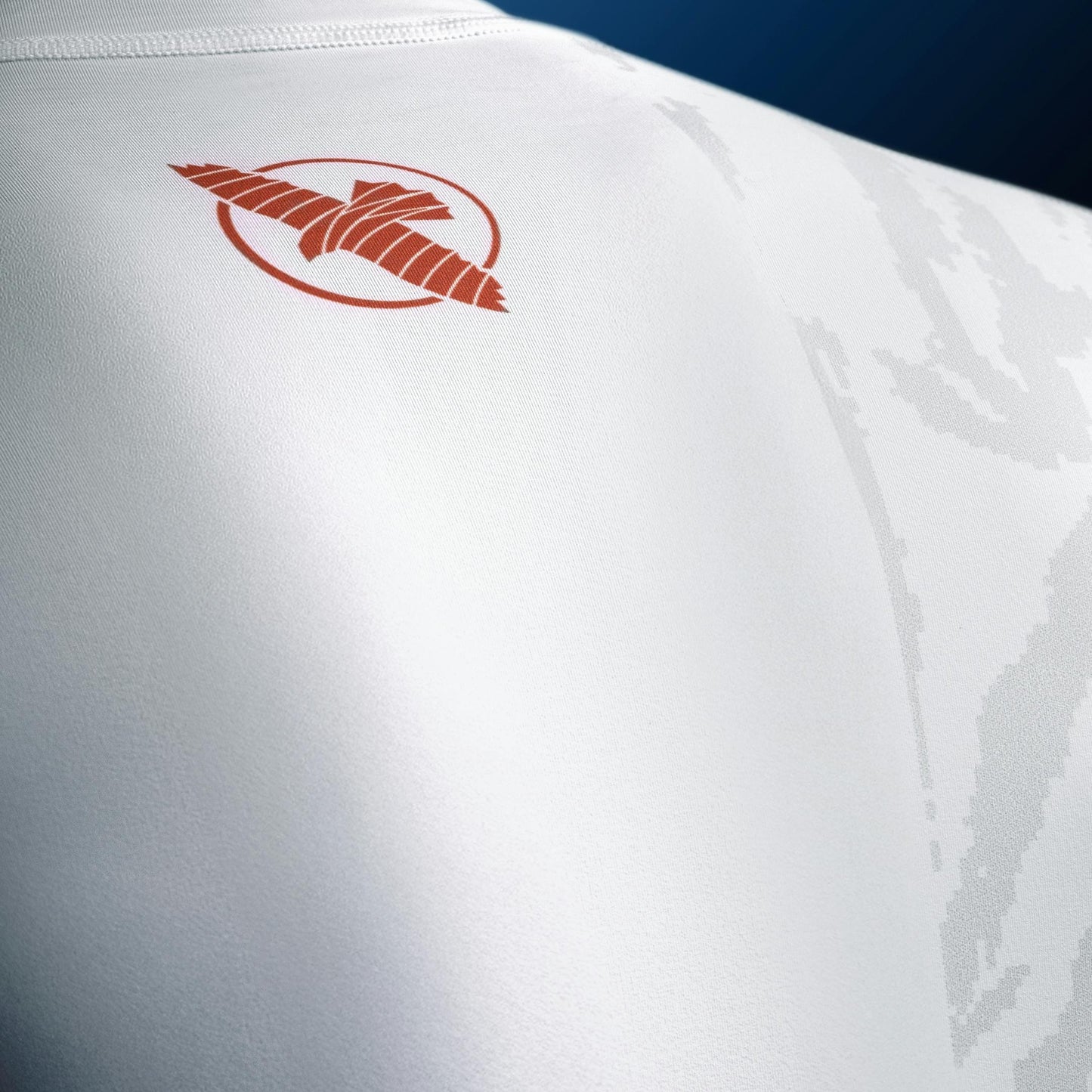 Rashguard Manga Corta para Hombre Hayabusa Apex (Blanco Ceniza) (Disponible por Encargo)