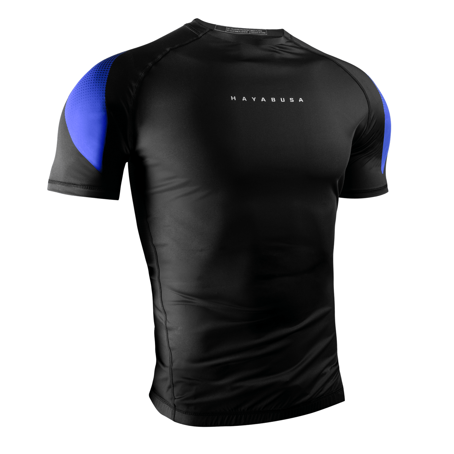 Rashguard Manga Corta para Hombre Hayabusa Pro Ranked (Azul) (Disponible por Encargo)