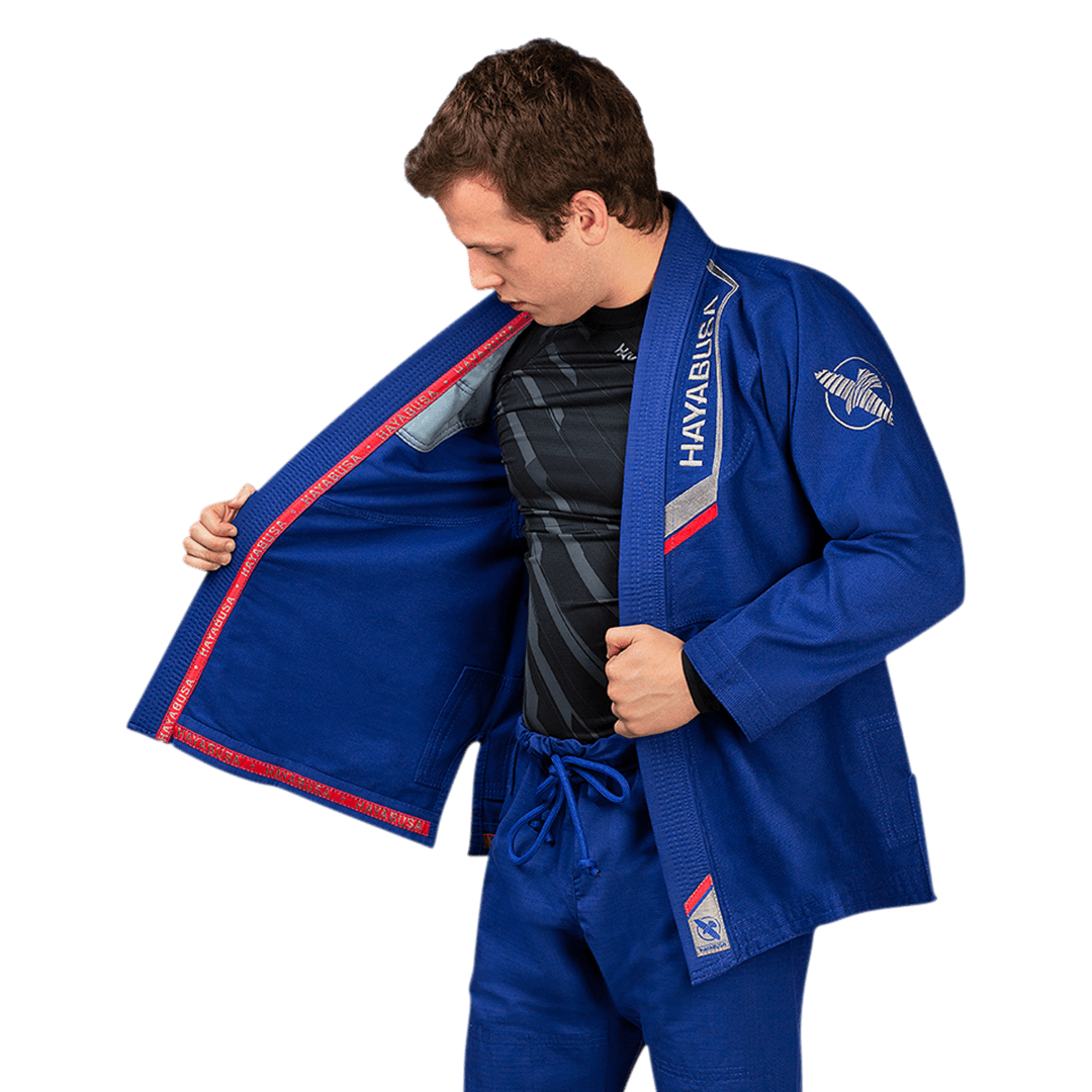 Uniforme de Jiujitsu Brasileño Liviano Hayabusa Ultra-Lightweight (Azul) (Disponible por Encargo)