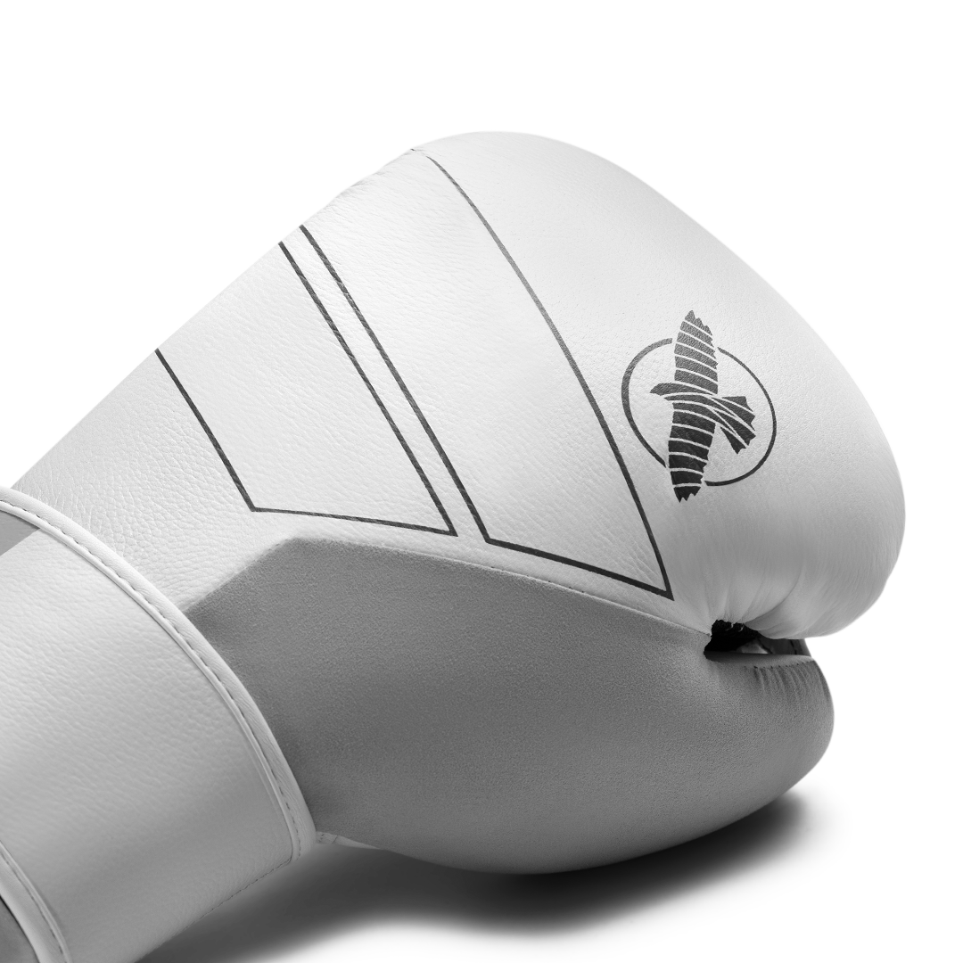 Guantes de Box Hayabusa S4 (Cuero) (Blanco) (Disponible por Encargo)
