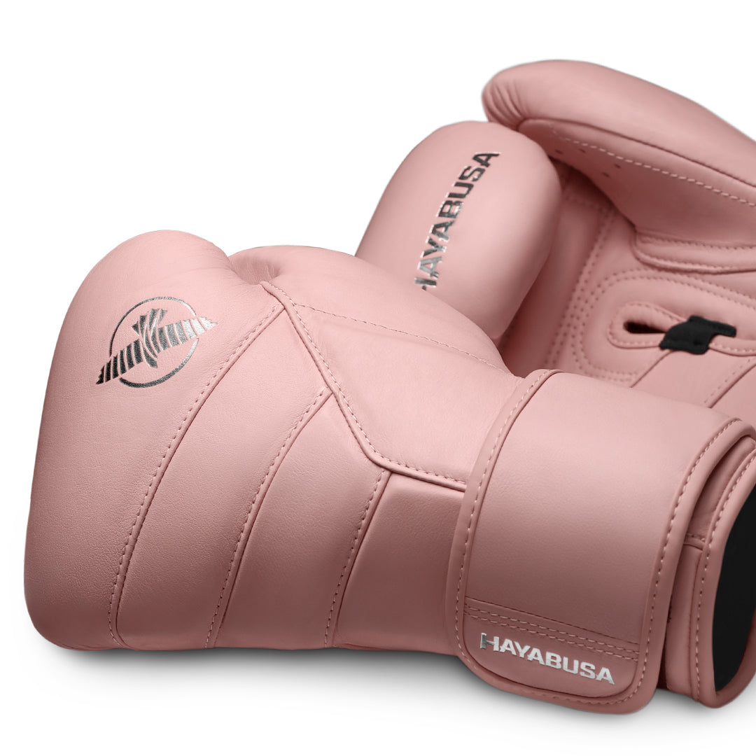 Guantes de Box Hayabusa T3 Kanpeki (Cuero) (Rosado Pastel) (Disponible por Encargo)