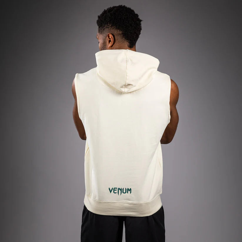 Sudadera sin Mangas para Hombre Venum Sparring (Blanco) (Disponible en Costa Rica y por Encargo)