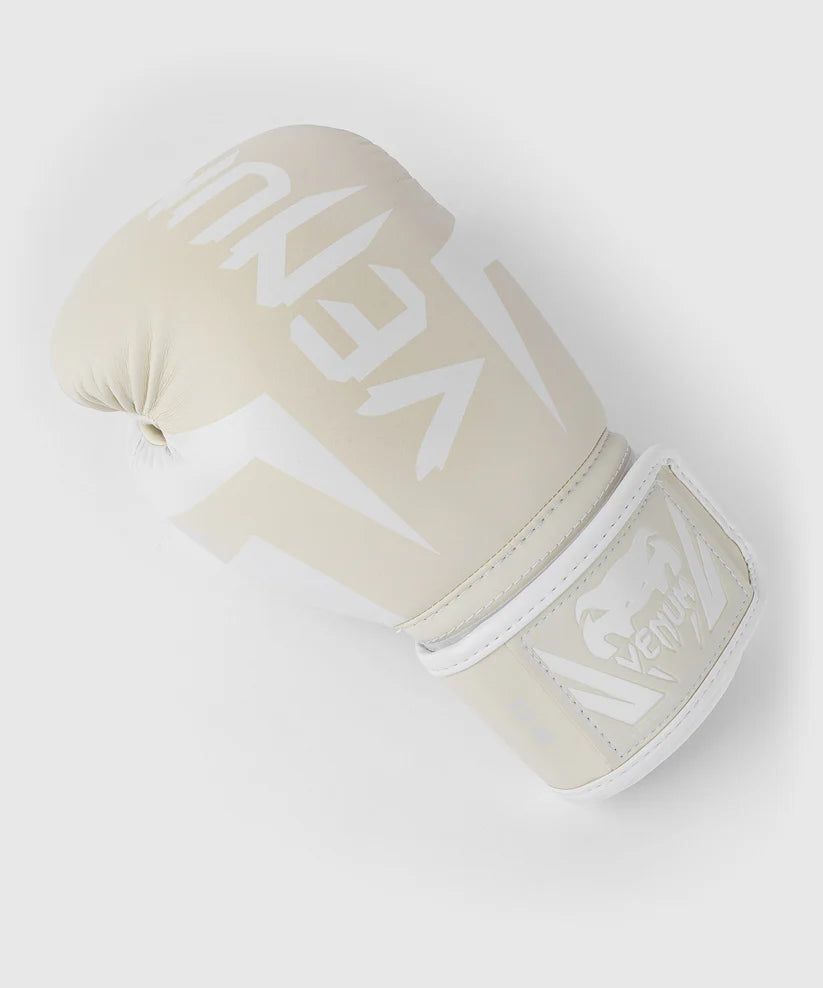 Guantes de Box Venum Elite (Marfil / Blanco) (Disponible por Encargo)