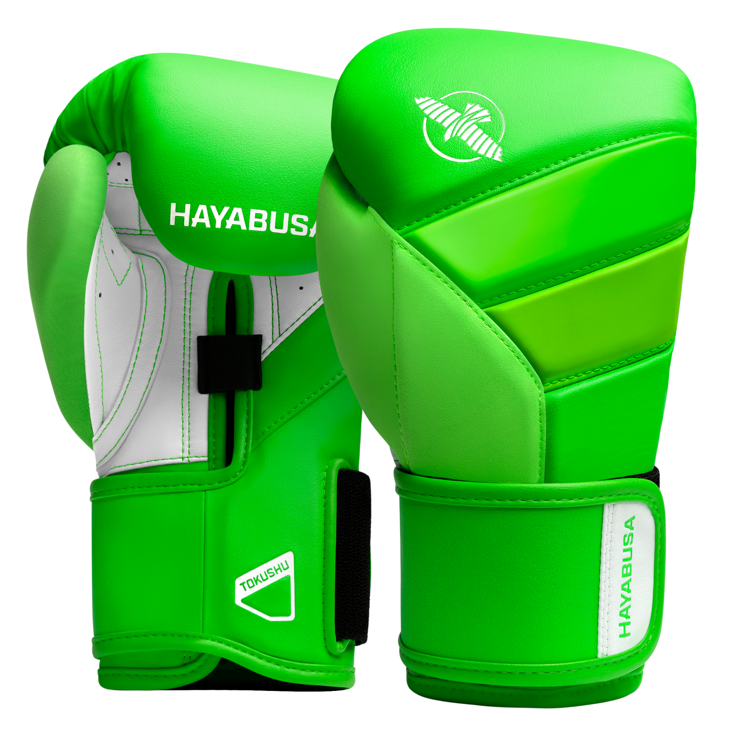 Guantes de Box Hayabusa T3 Neón (Verde / Blanco) (Disponible por Encargo)