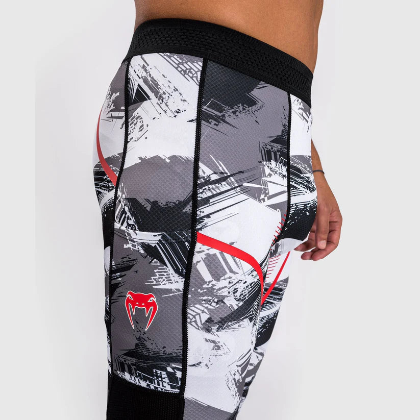 Licra Larga Venum Electron 3.0 (Gris / Rojo) (Disponible por en Costa Rica y Encargo)