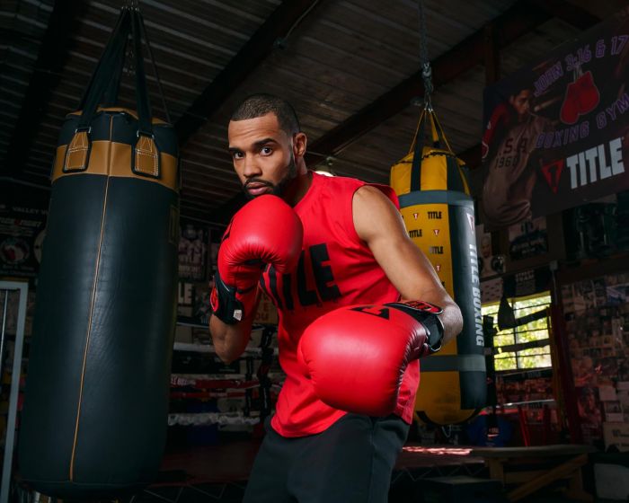 Guantes de Box Title Dauntless (Cuero) (Rojo / Negro) (Disponible por Encargo)