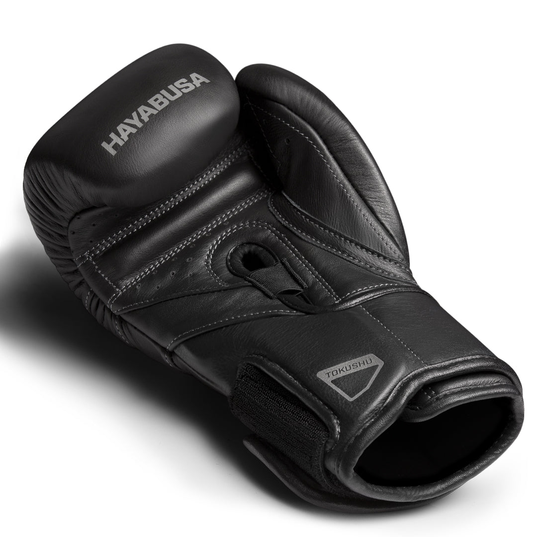 Guantes de Box Hayabusa T3 Kanpeki (Cuero) (Negro) (Disponible por Encargo)