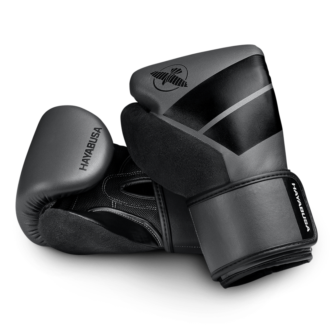 Guantes de Box Hayabusa S4 para Niños (Gris / Negro) (Disponible por Encargo)