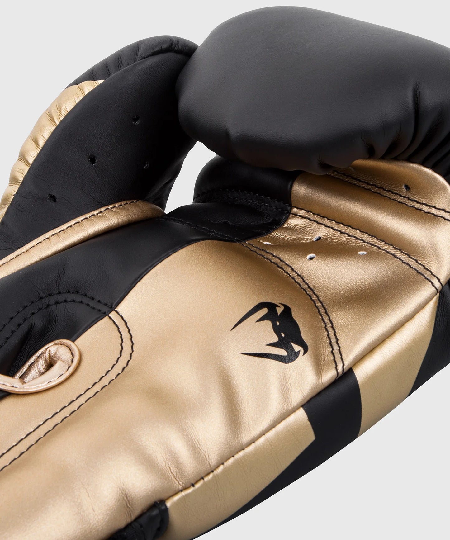Guantes de Box Venum Elite (Negro / Dorado) (Disponible por Encargo)