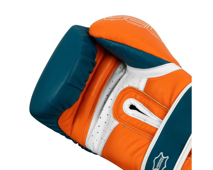 Guantes de Box Title de Gel Freestyle (Azul / Naranja) (Disponible por Encargo)
