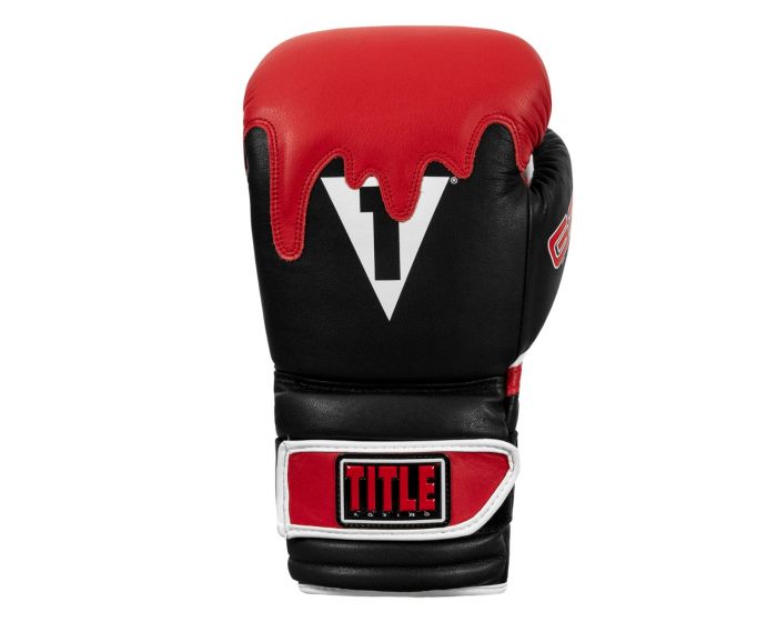 Guantes de Box Title GEL Lava (Negro / Rojo) (Disponible por Encargo)