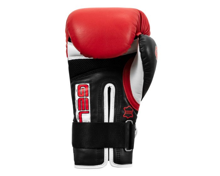 Guantes de Box Title GEL Lava (Negro / Rojo) (Disponible por Encargo)