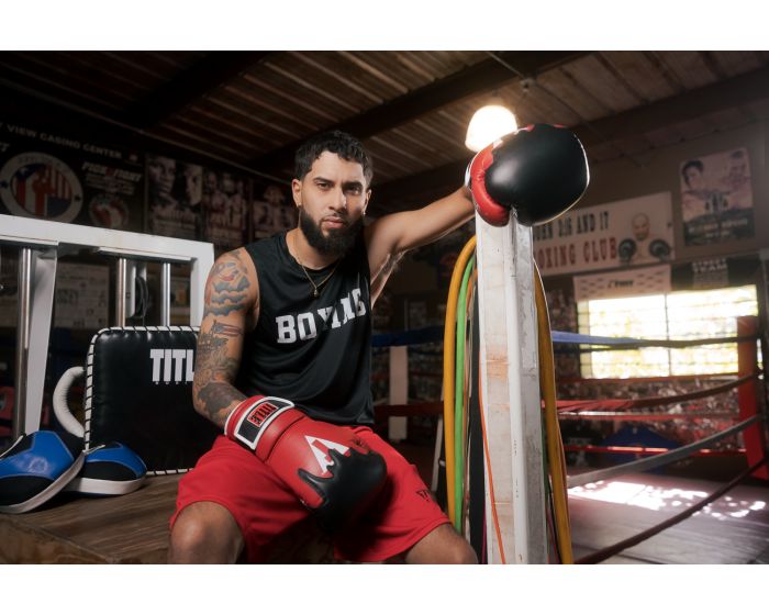 Guantes de Box Title GEL Lava (Rojo / Negro) (Disponible por Encargo)