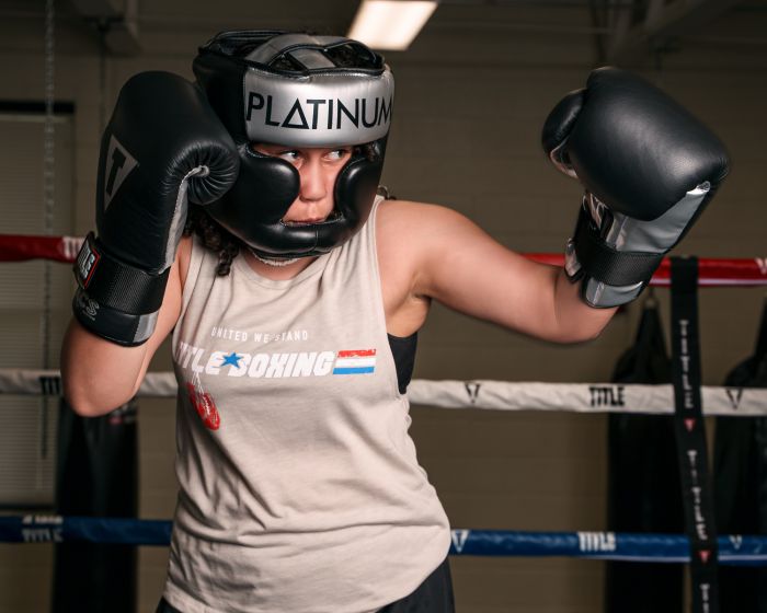 Careta Title Platinum Full Face Training (Negro / Gris) (Disponible por Encargo)
